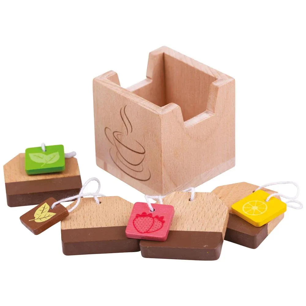 Wooden Tea Bags - Play Kitchen