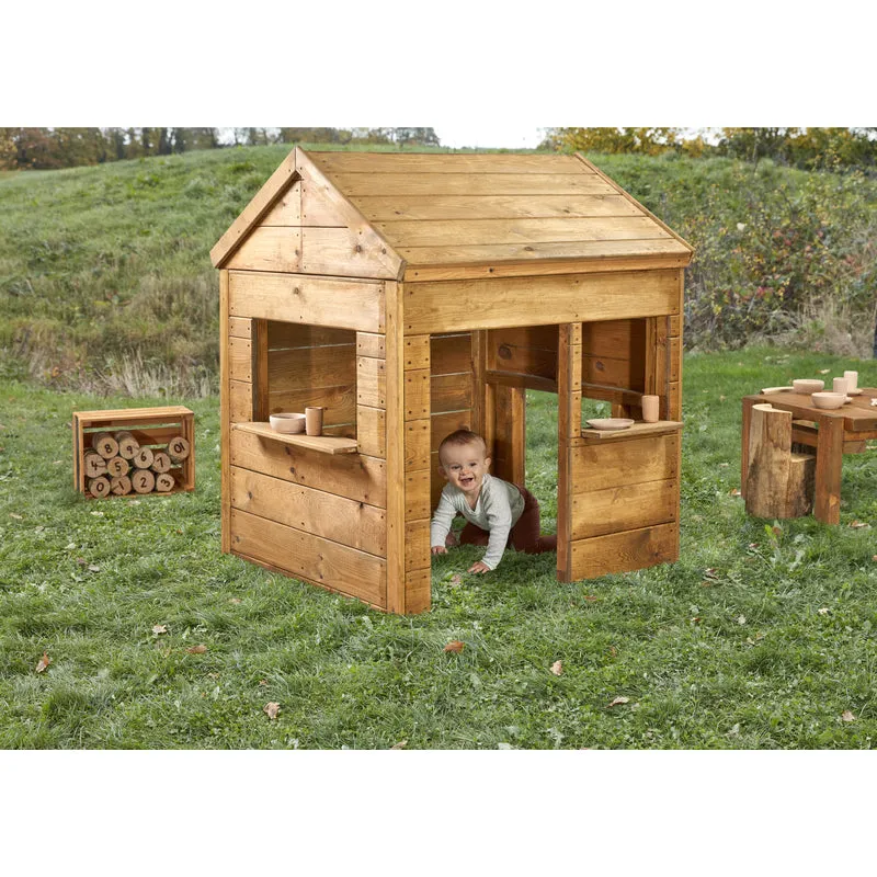 Wooden Toddler Playhouse