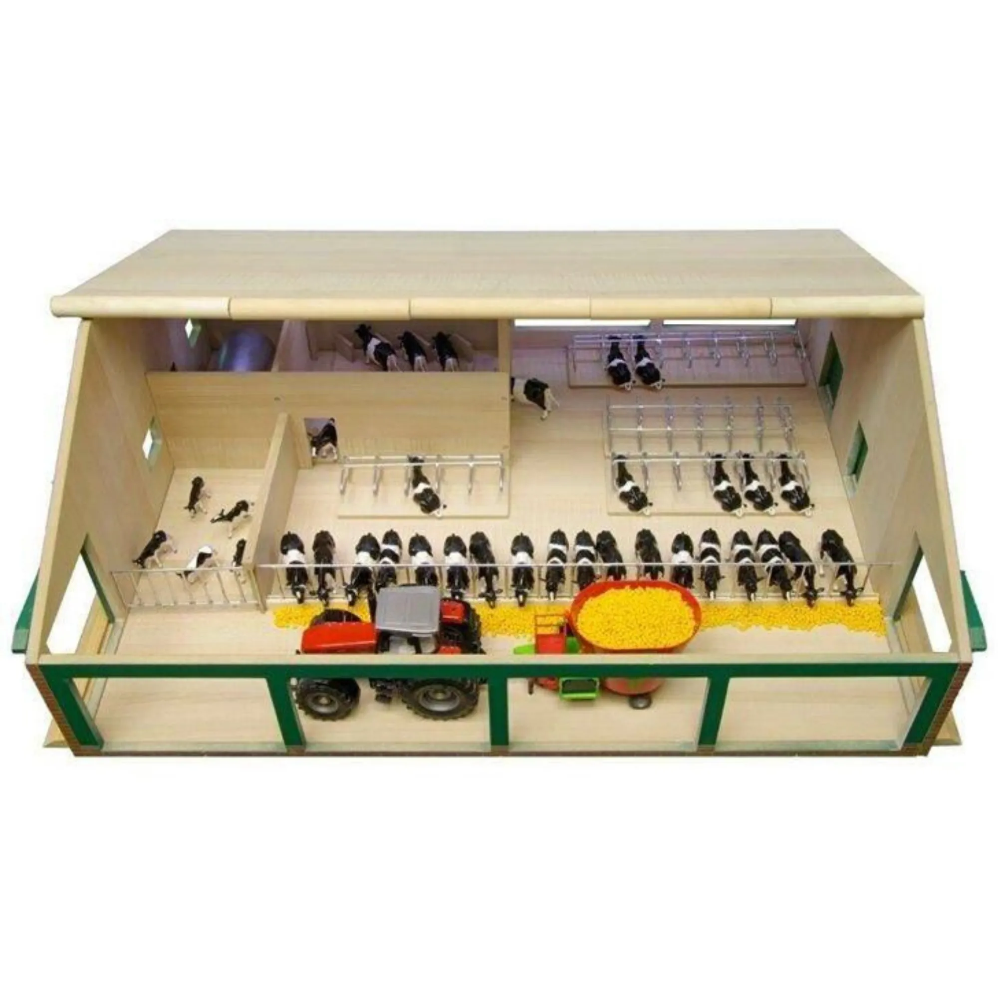 Wooden Milking Parlour & Cow Shed