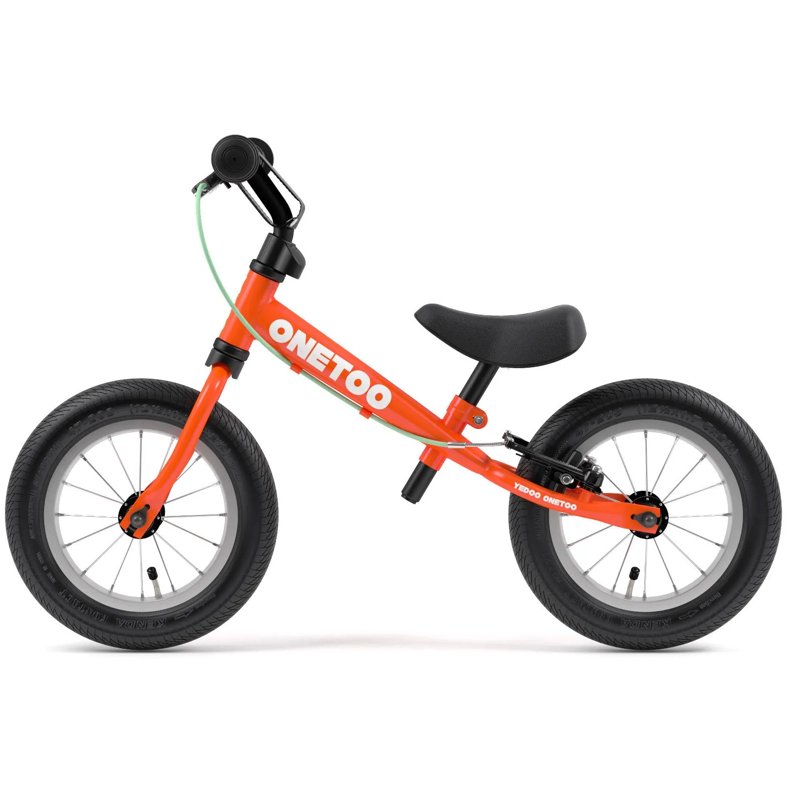 Yedoo OneToo Balance Bike - Red/Orange