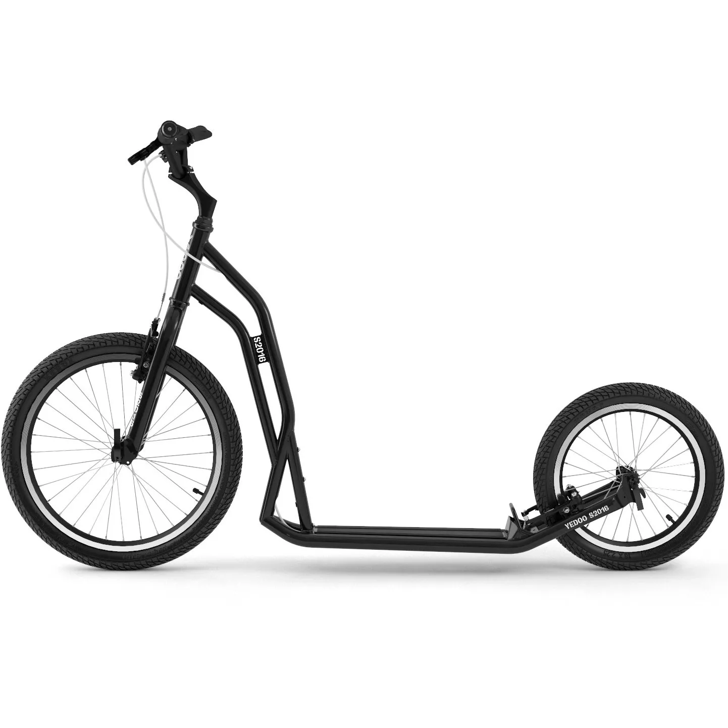 Yedoo Steel 2016 Commuter Scooter - Black