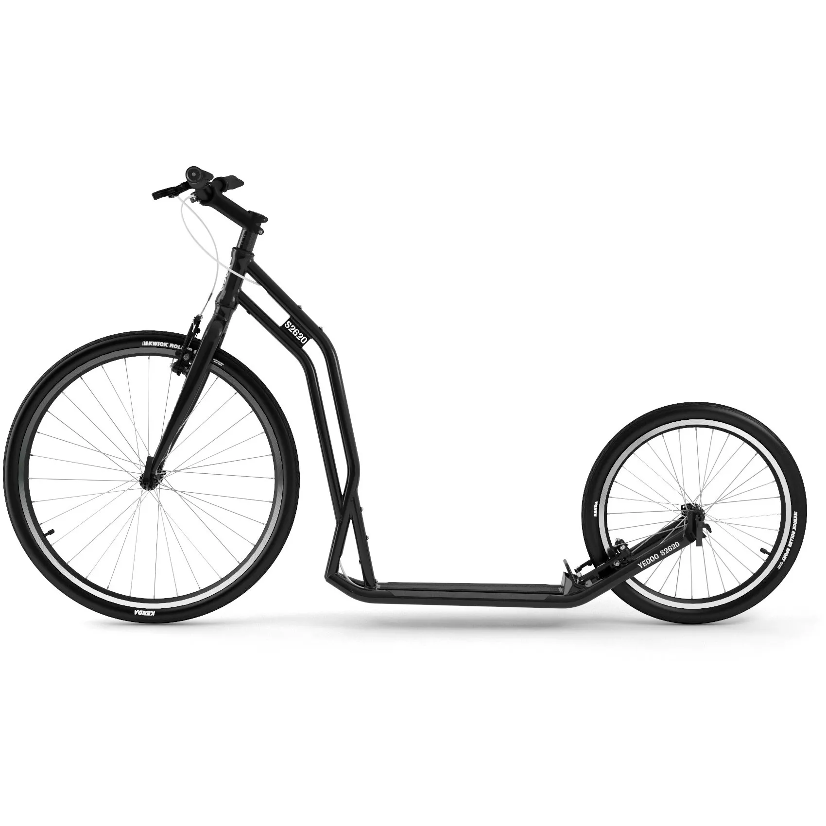 Yedoo Steel 26/20 Commuter Scooter - Black