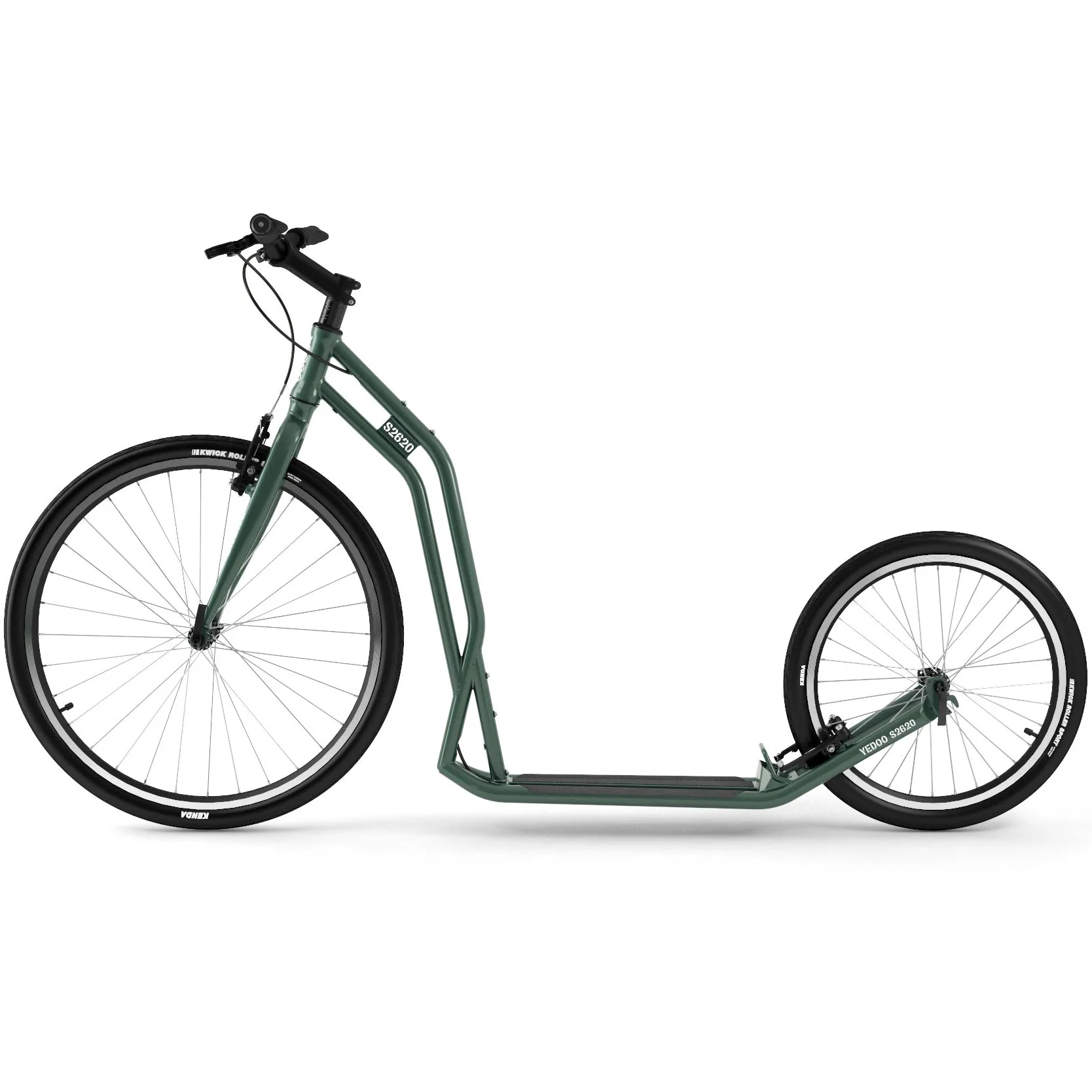 Yedoo Steel 26/20 Commuter Scooter - Green