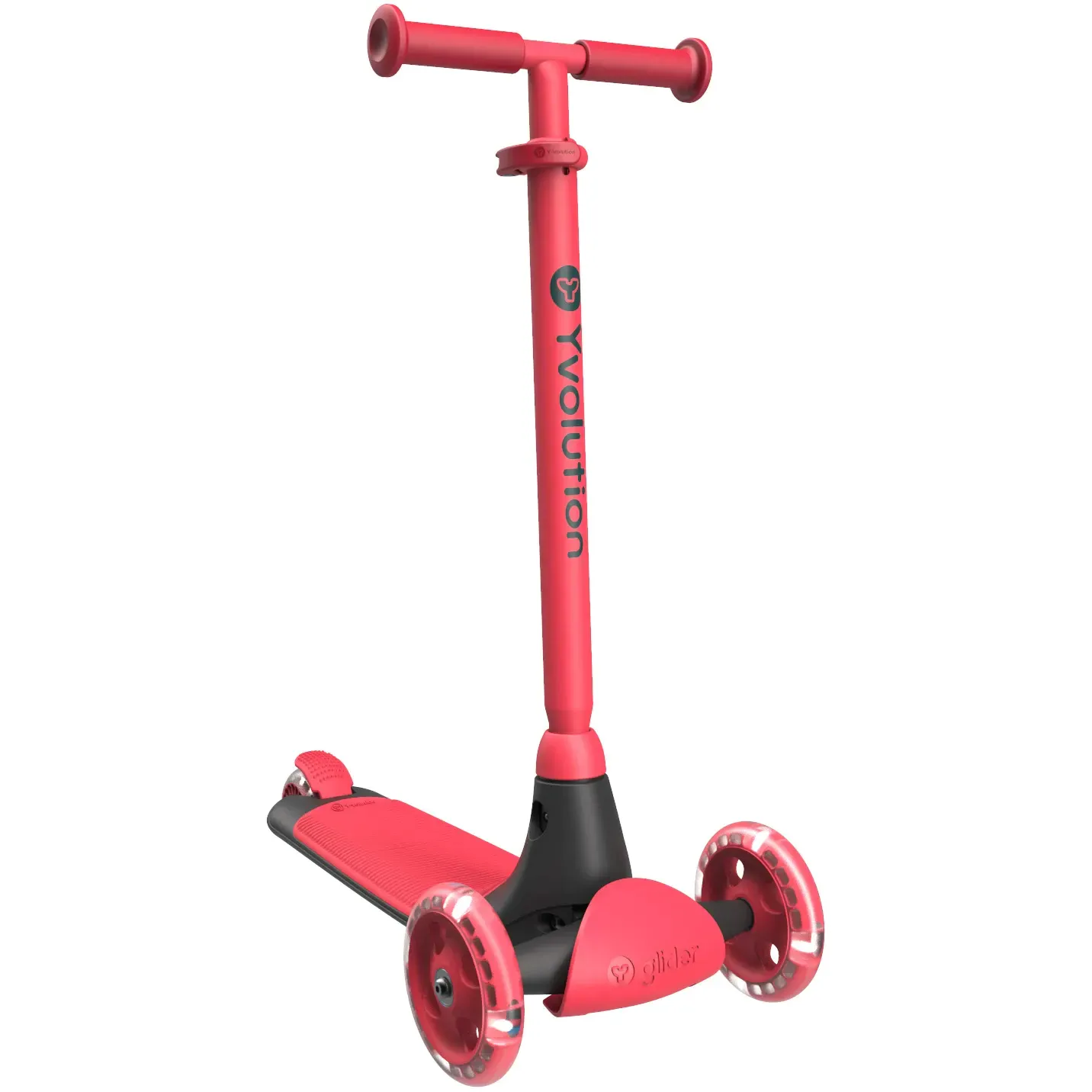 Yvolution Y Glider Kiwi Complete Scooter - Red