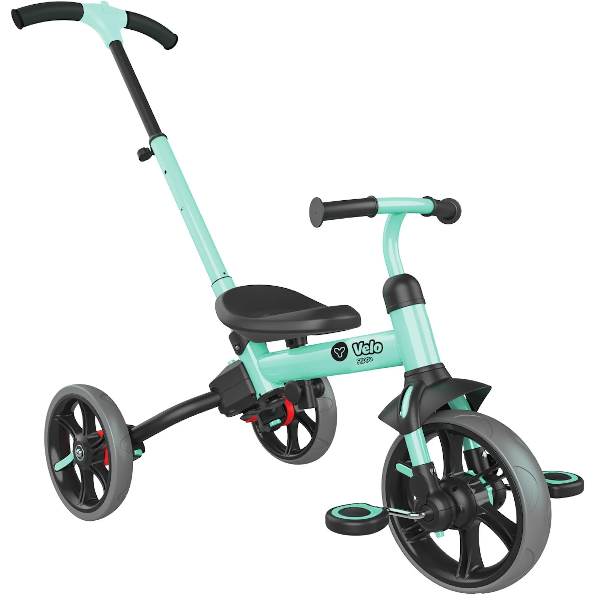 Y-Volution YVelo Flippa Balance Bike - Green/Black