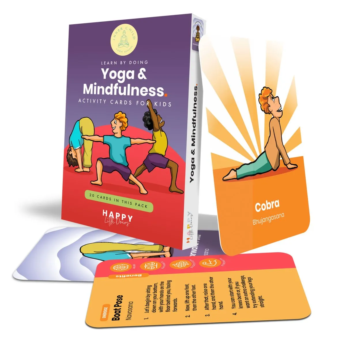 Yoga and mindfulness cards