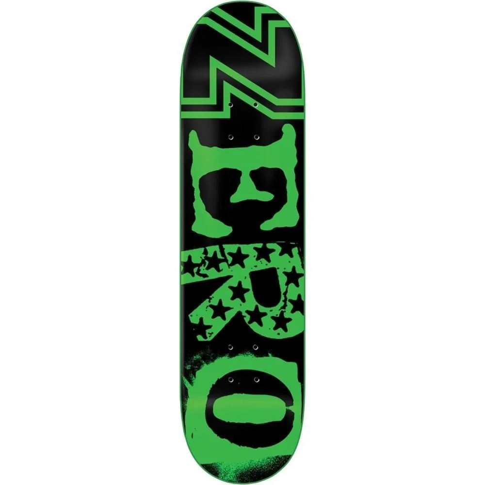 Zero Legacy Ransom Skateboard Deck - Green 8.25"