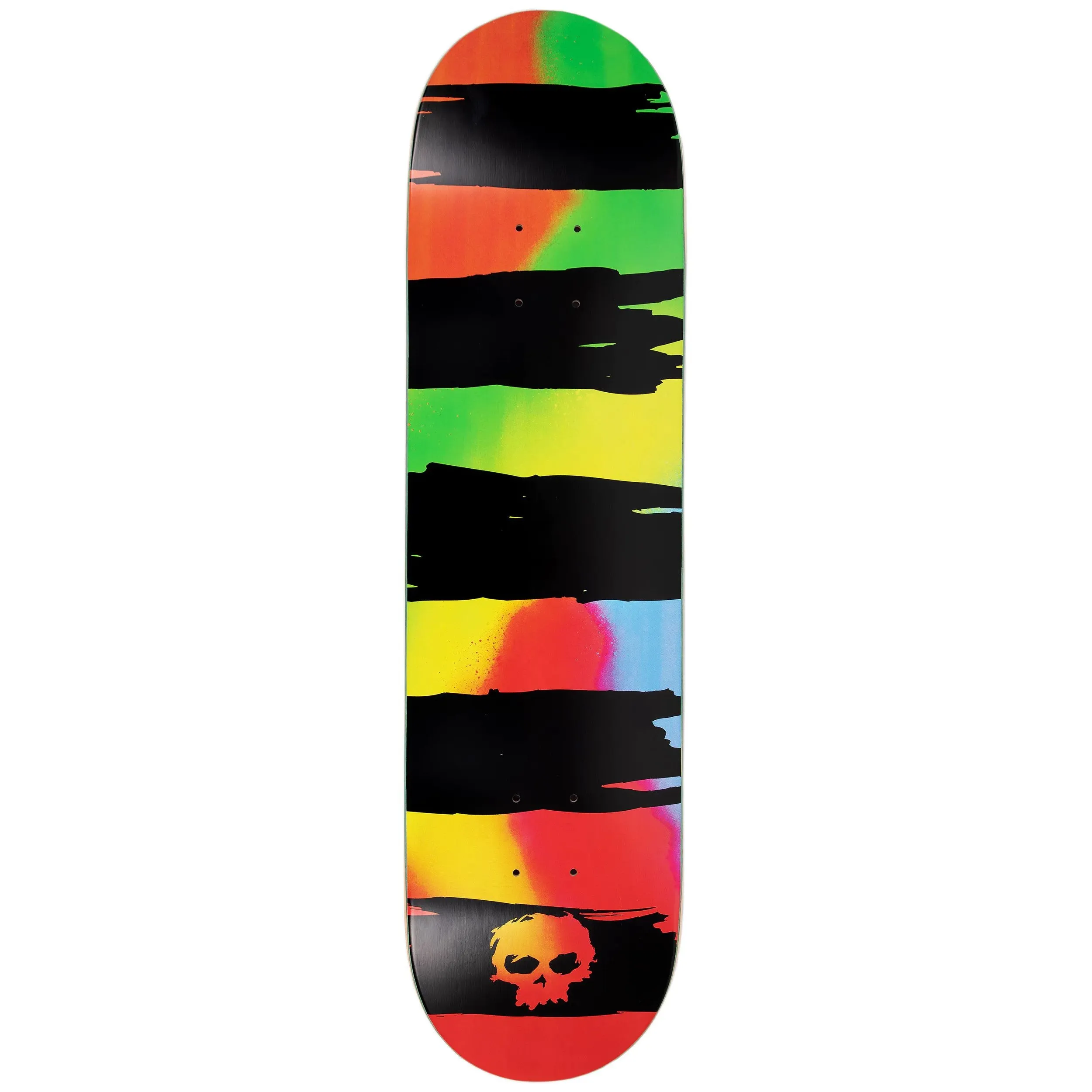 Zero Punk Stripes Skateboard Deck - Multi 8''