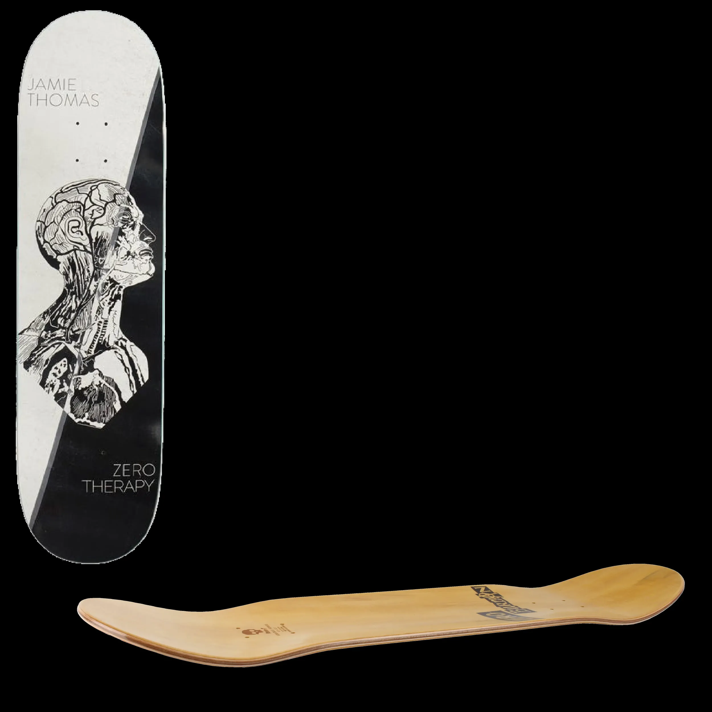 Zero Therapy Skateboard Deck - Thomas 8.5''