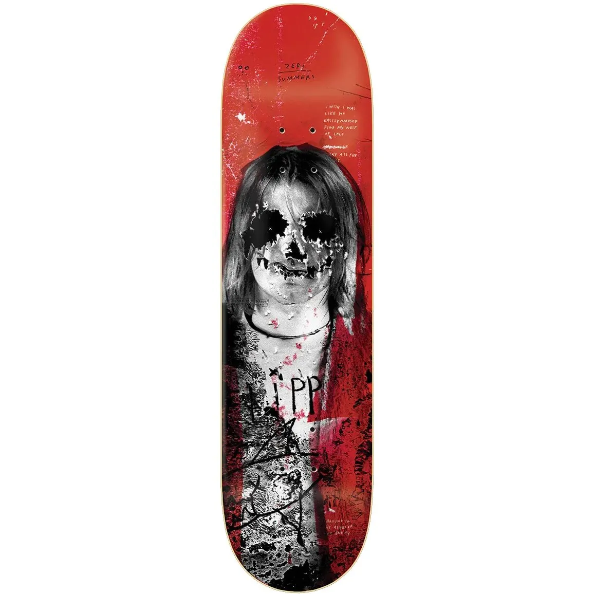 Zero 27 Club Summers Skateboard Deck 8.25''