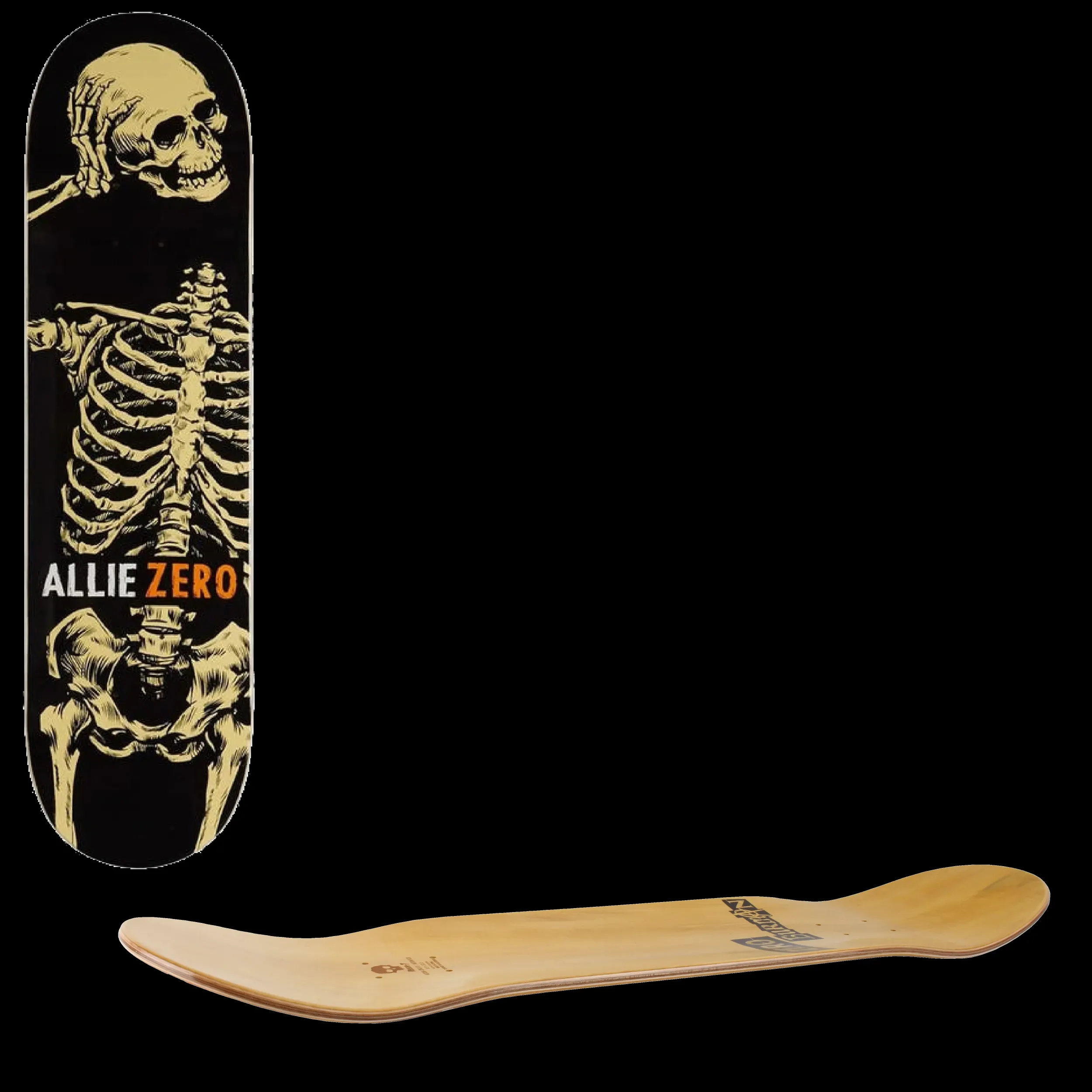 Zero Headcase Skateboard Deck - Allie 8.25''