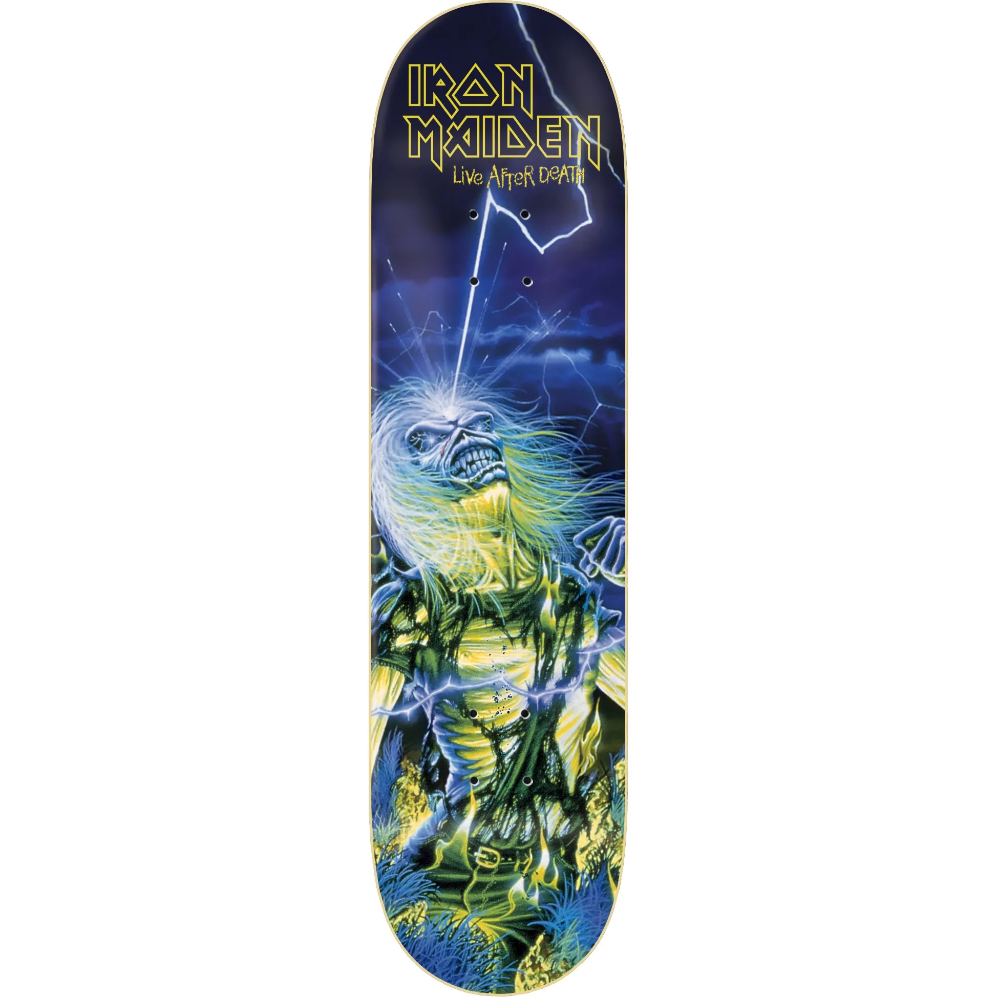 Zero x Iron Maiden Skateboard Deck - Live After Death 8''
