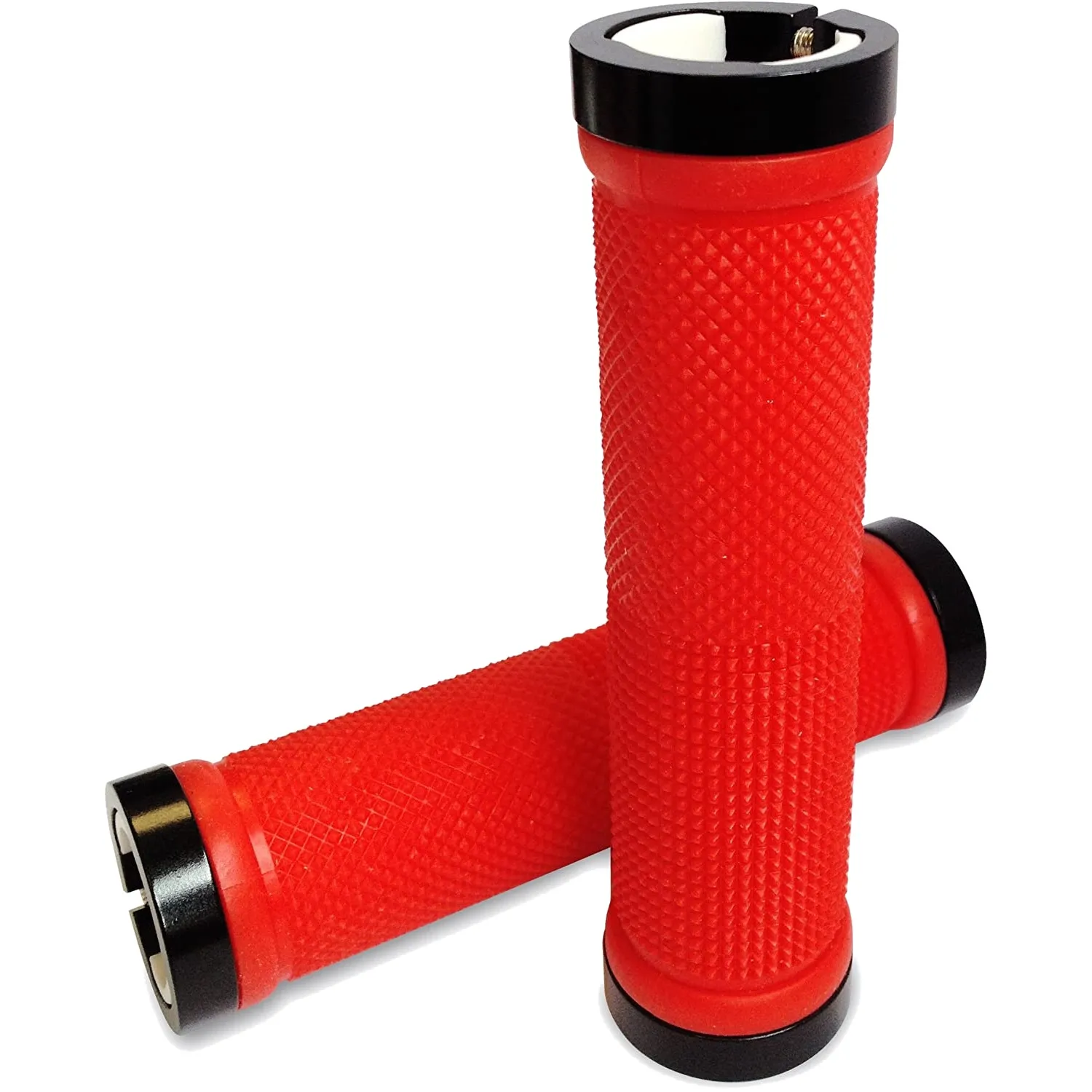 Zinc Pro Lock On Grips - Red