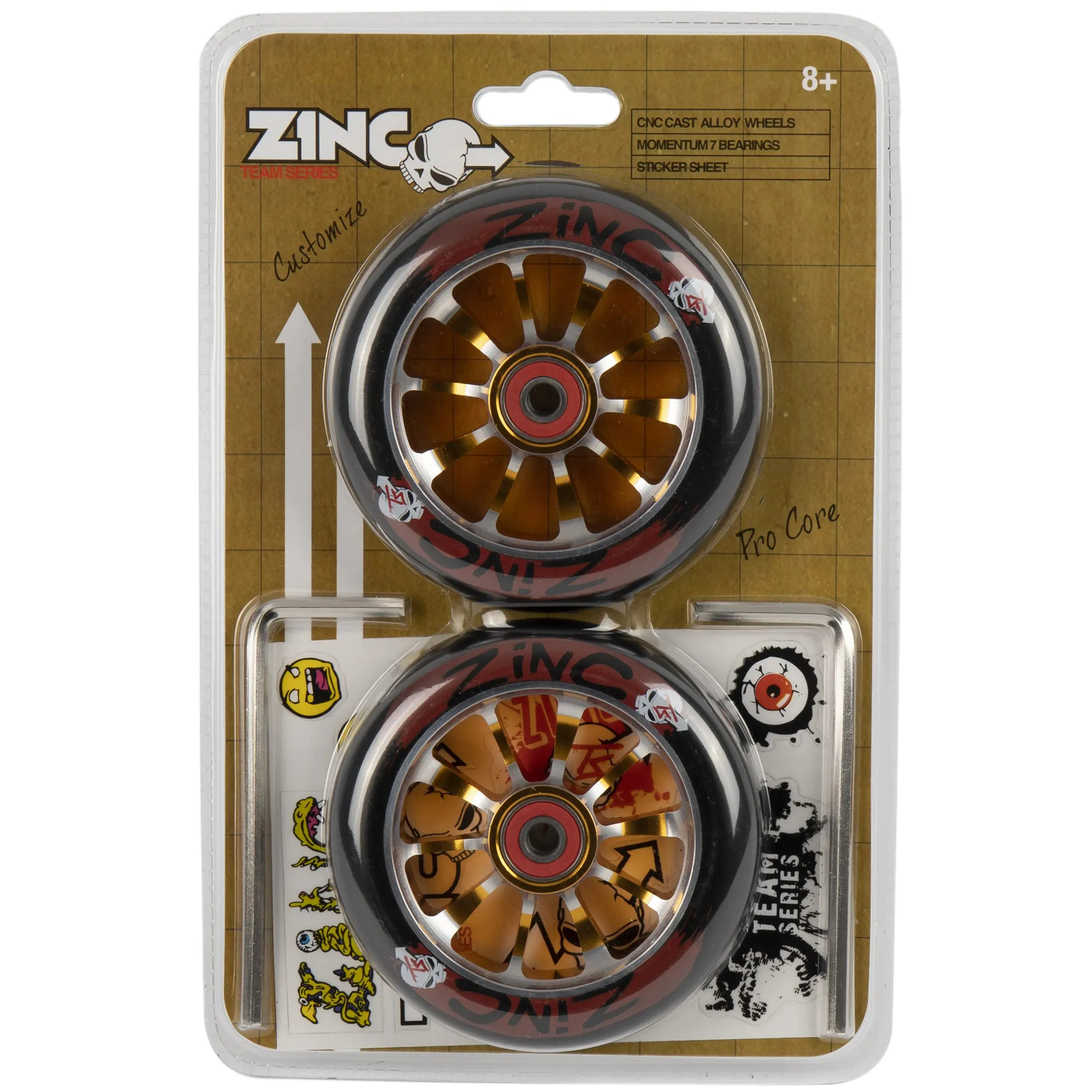 Zinc Team Series Accessories Set