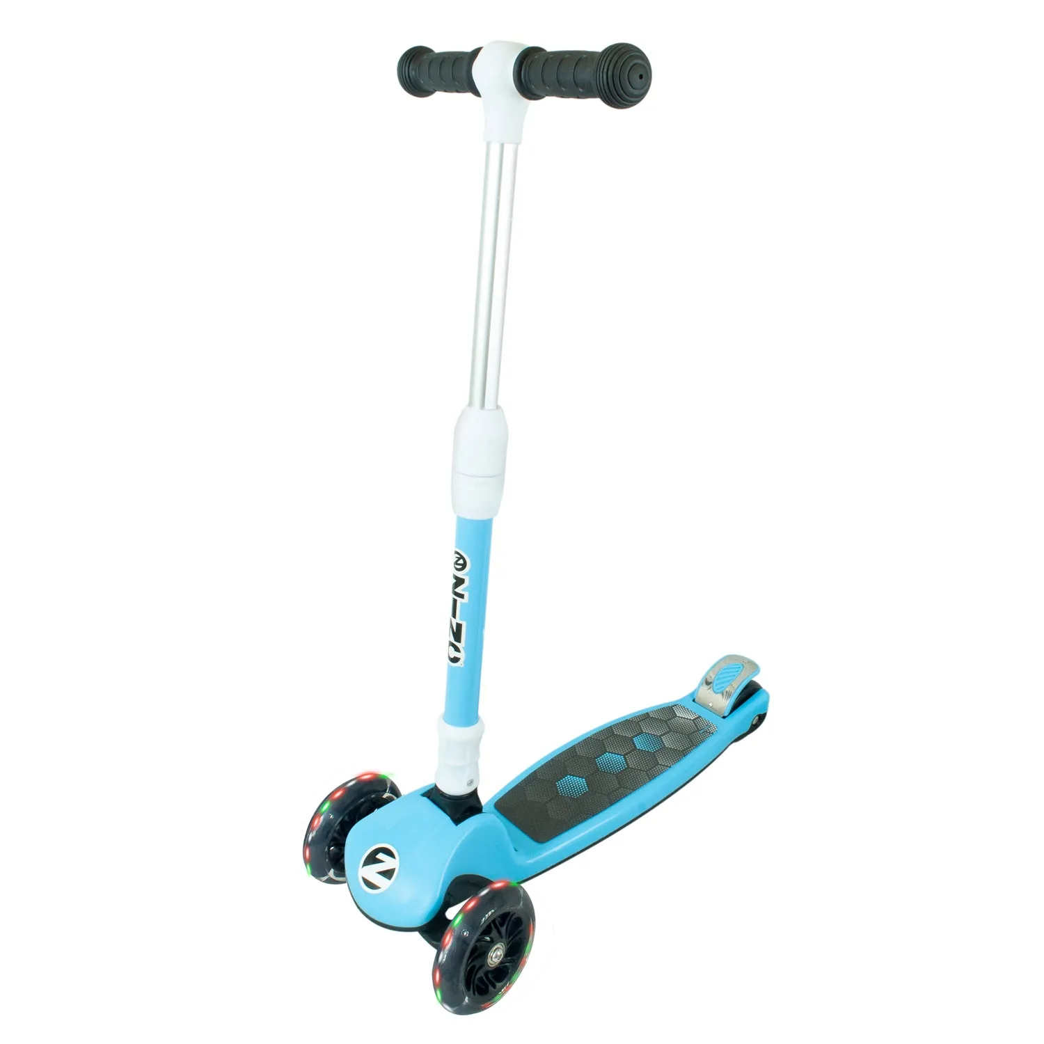 Zinc T-Motion Folding Scooter - Blue