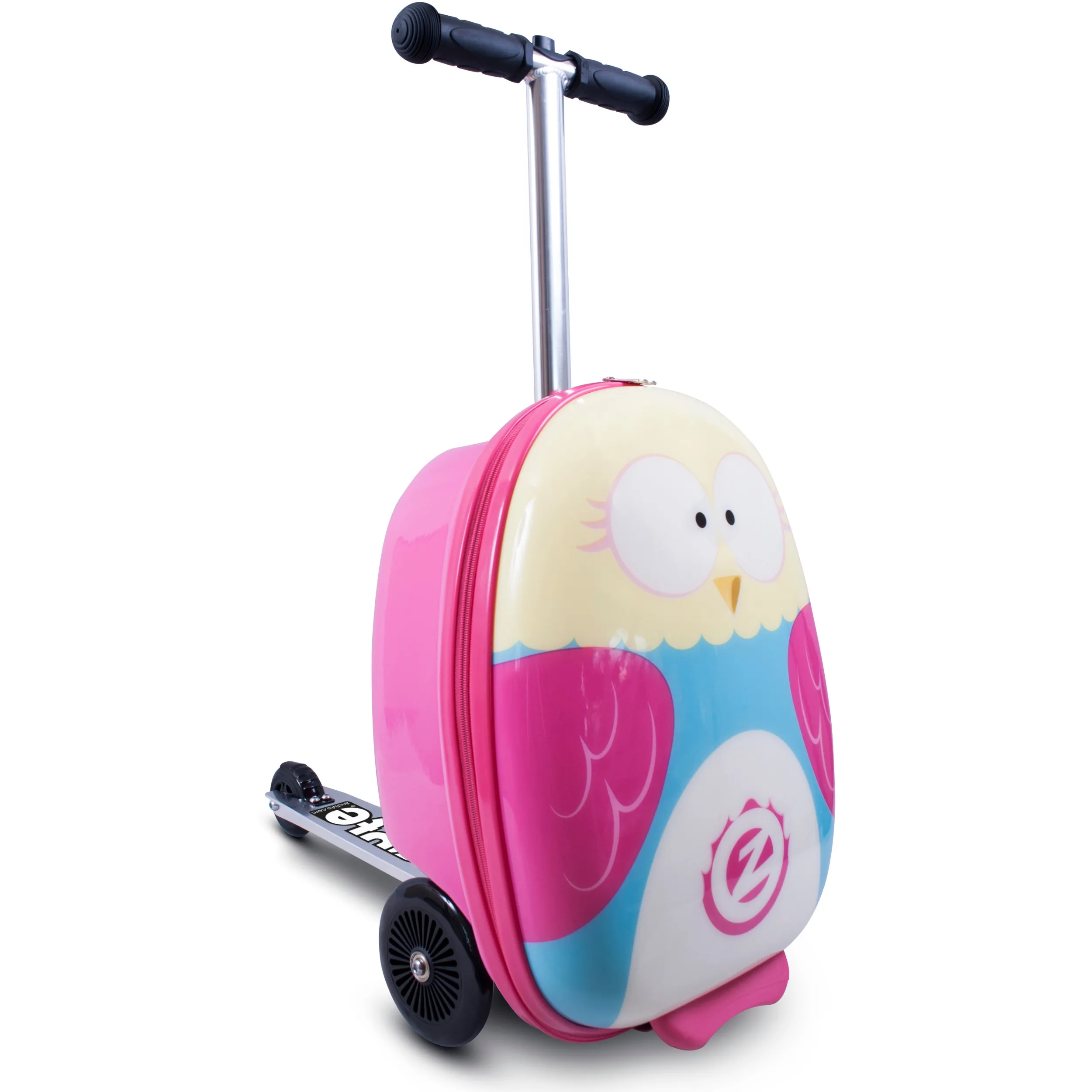 Zinc Flyte Midi Case Scooter - Olivia The Owl