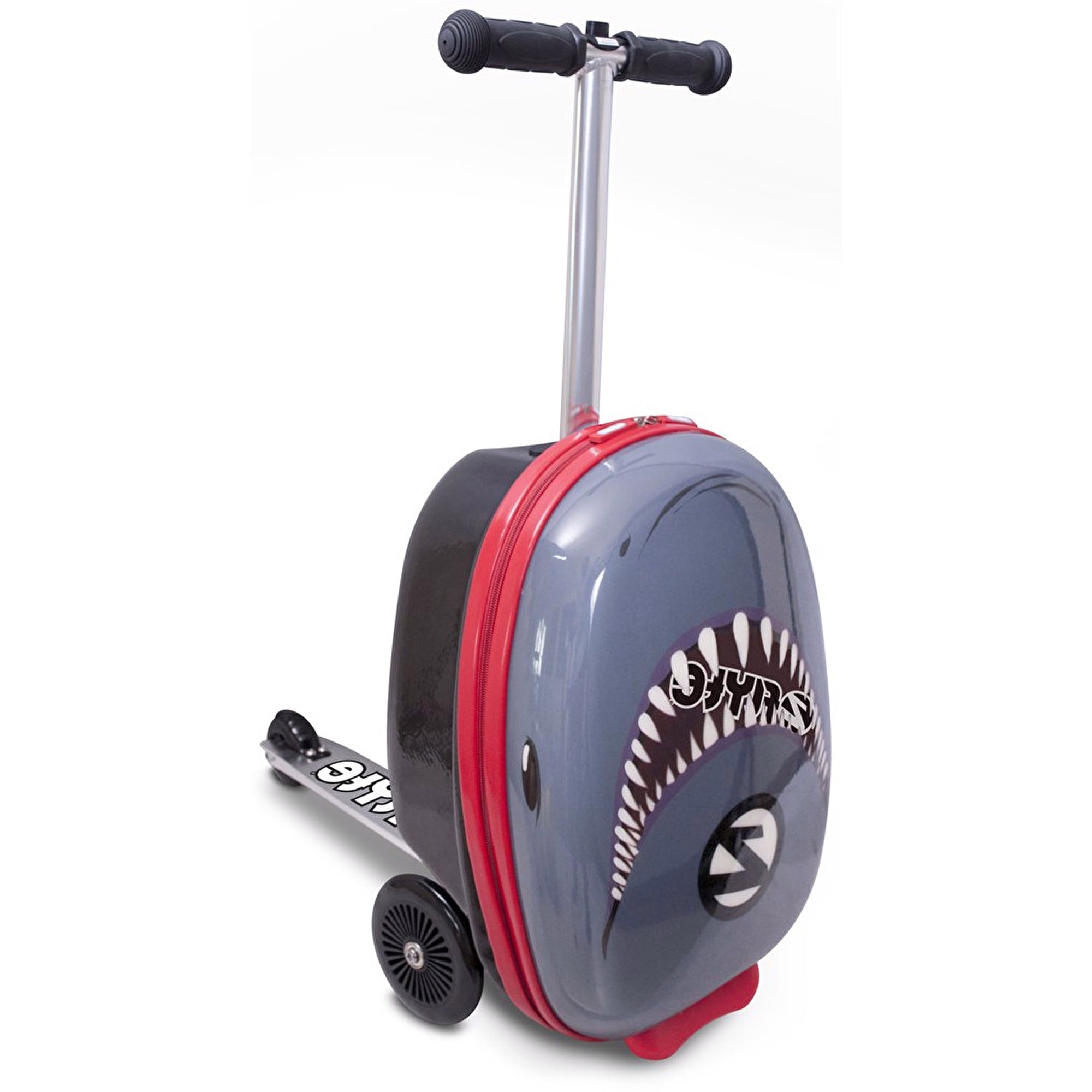 Zinc Flyte Midi Case Scooter - Snapper The Shark