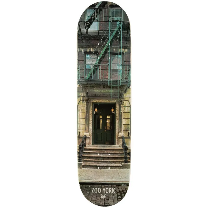 Zoo York Streets of NY Skateboard Deck - 129 Perry 8''