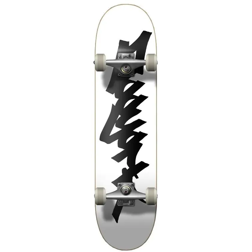 Zoo York OG 95 Tag Complete Skateboard 8'' - White/Black