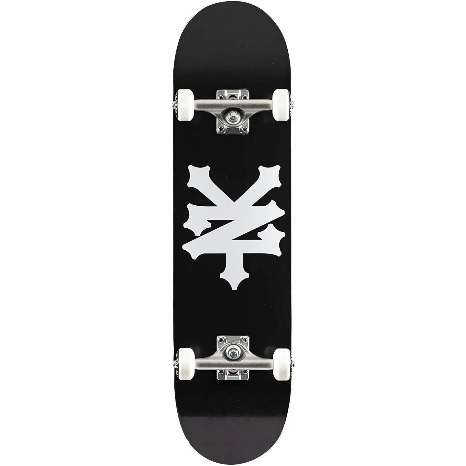 Zoo York Crackerjack Complete Skateboard - Black/White 8''