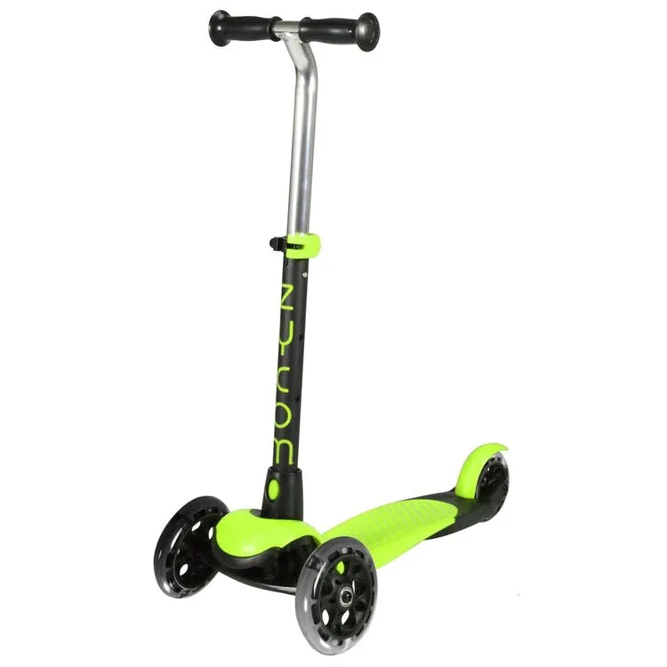 Zycom Zing Complete Scooter w/Light Up Wheels - Lime/Black