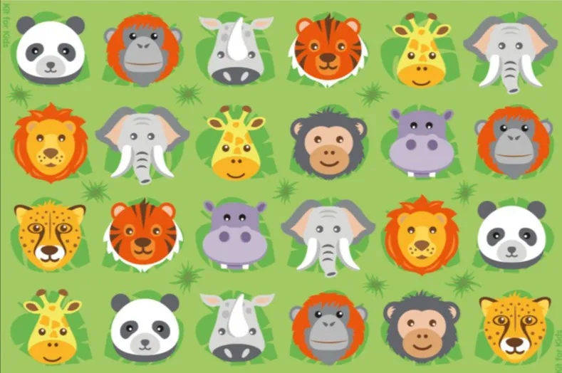 Zoo Conservation™ Rectangular Placement Carpet 3x2M