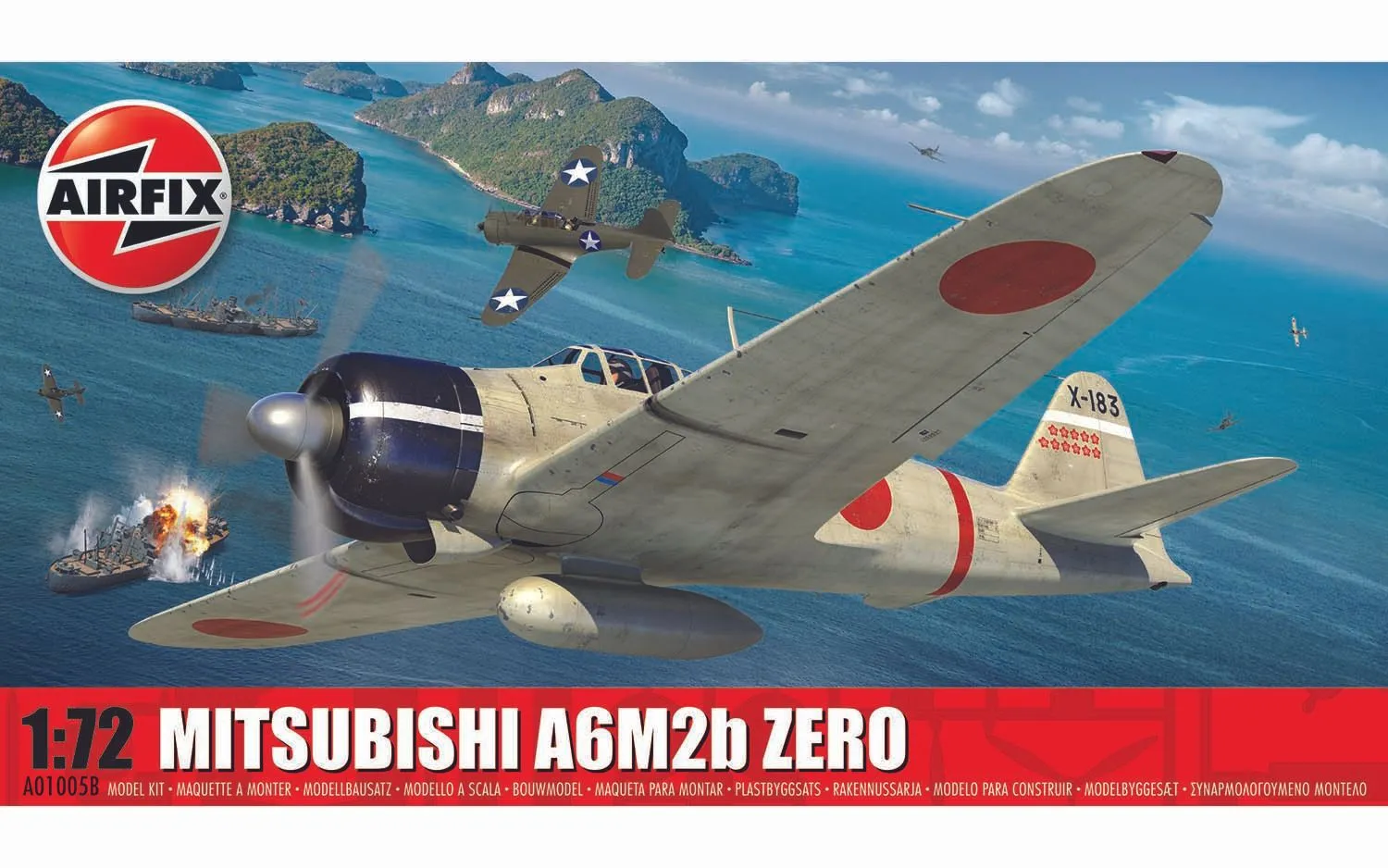 Airfix Mitsubishi A6M2b Zero 1:72
