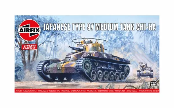 Airfix Type 97 Chi Ha Japanese Tank 1:76