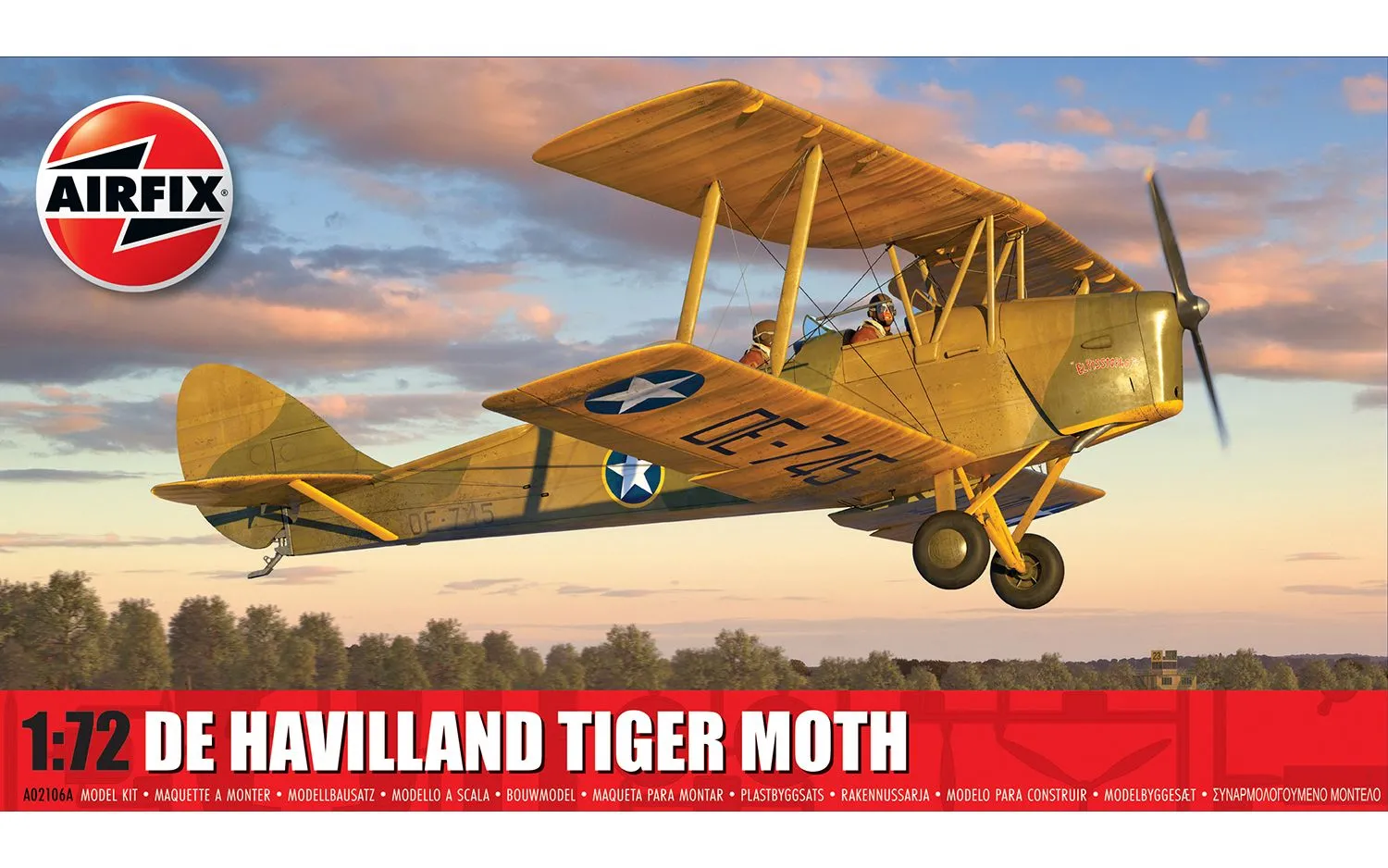 Airfix deHavilland Tiger Moth 1:72