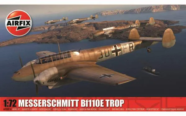 Airfix Messerschmitt Bf110E/E-2 TROP 1:72