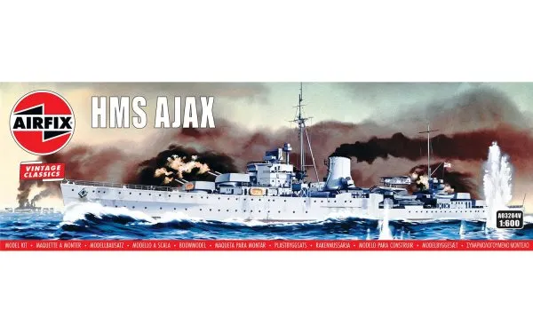 Airfix HMS Ajax 1:600 Scale Vintage Classics
