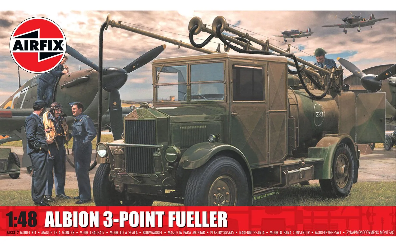 Airfix Albion 3 point Fueller 1:48
