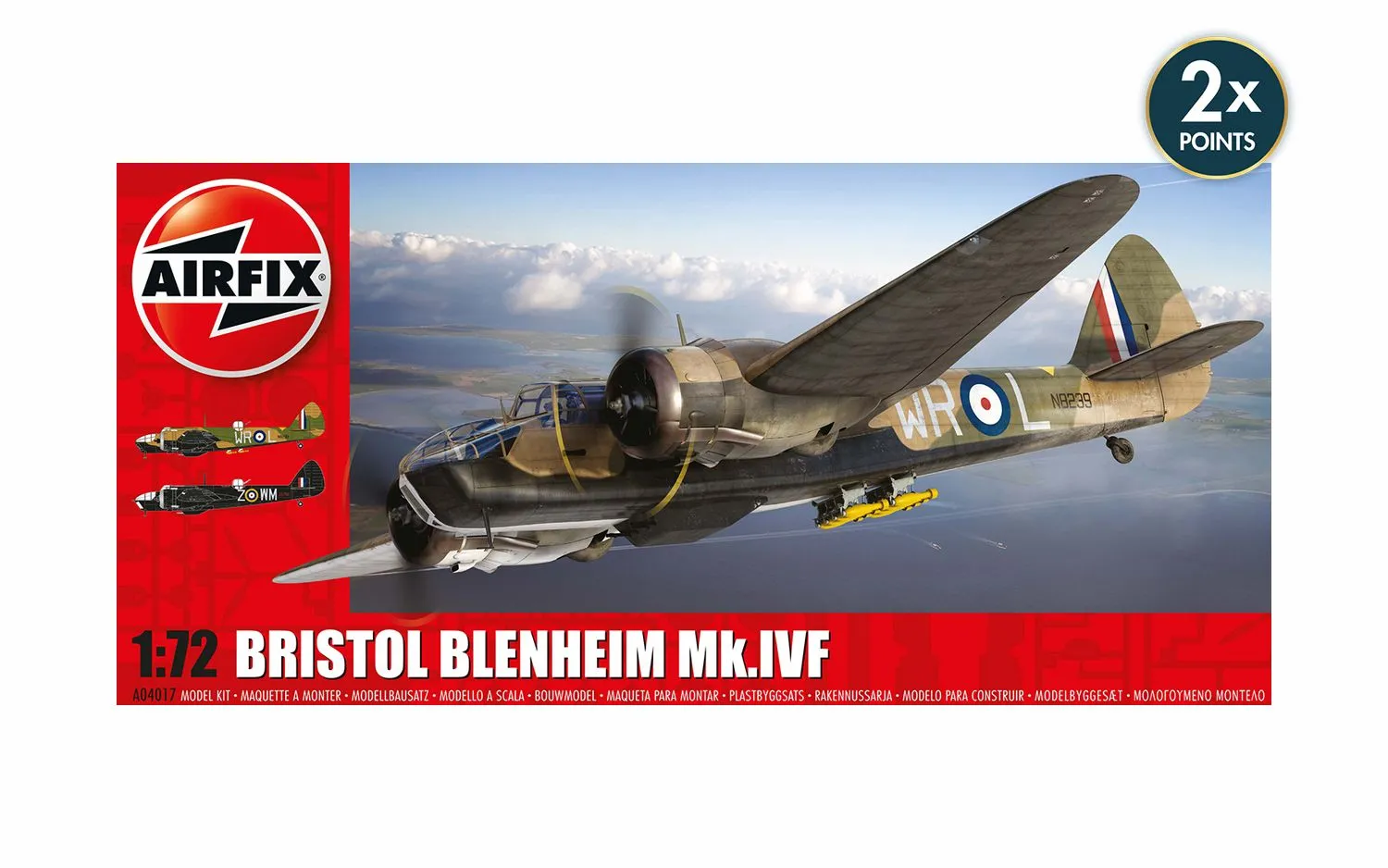 Airfix Bristol Blenheim Mk.IVF 1:72