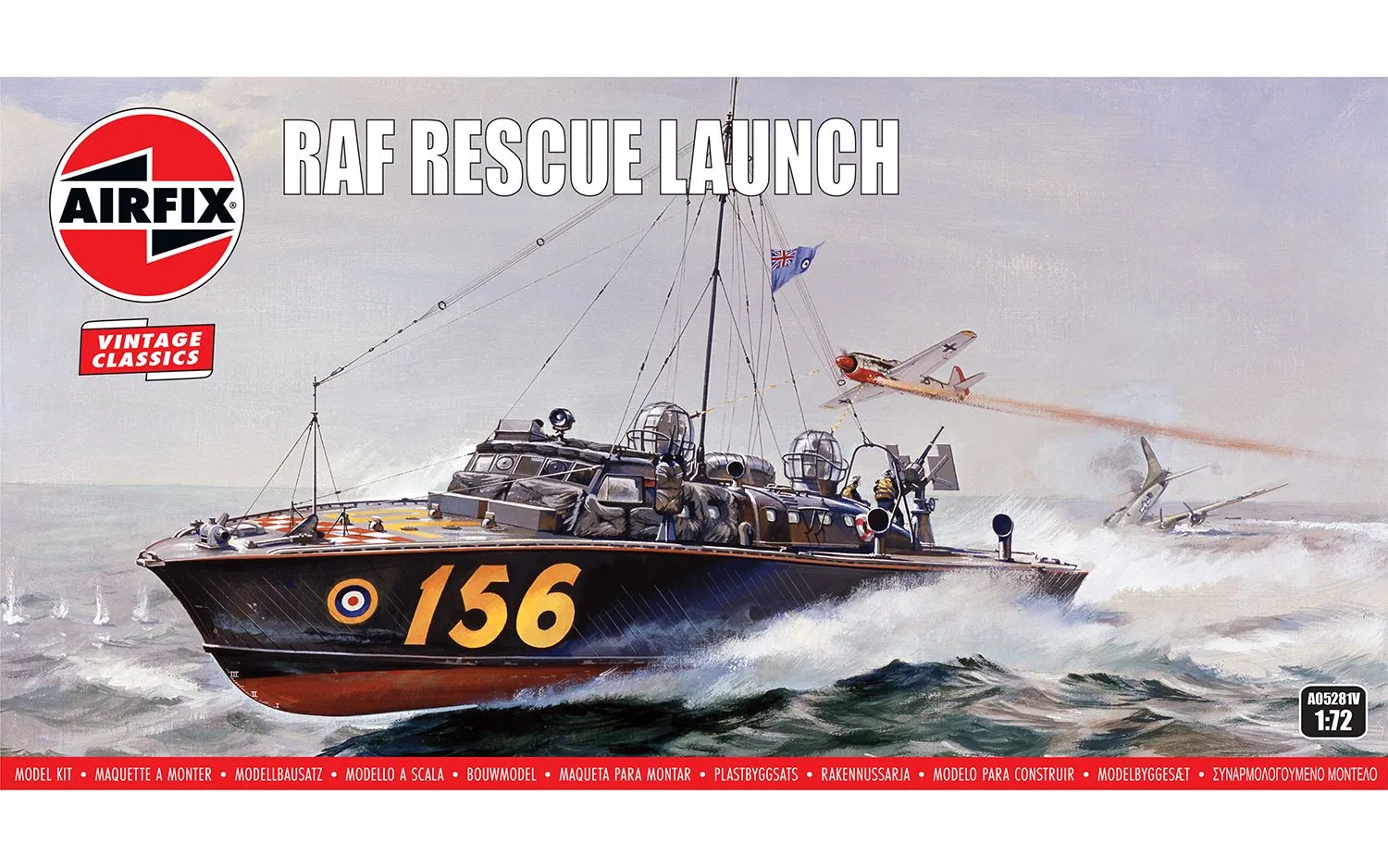 Airfix RAF Rescue launch 1:72 Scale