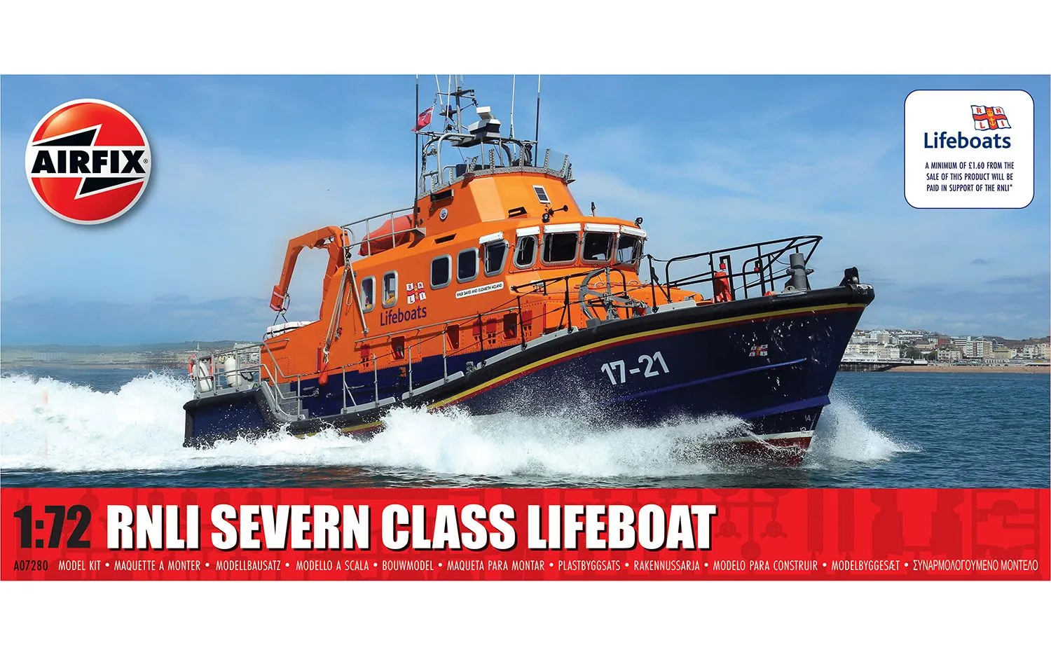 Airfix RNLI Severn Class Lifeboat 1:72 Scale