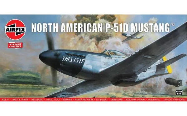 Airfix North American Mustang P51-D 1:24