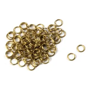 Amati Brass Rings 4mm (100)