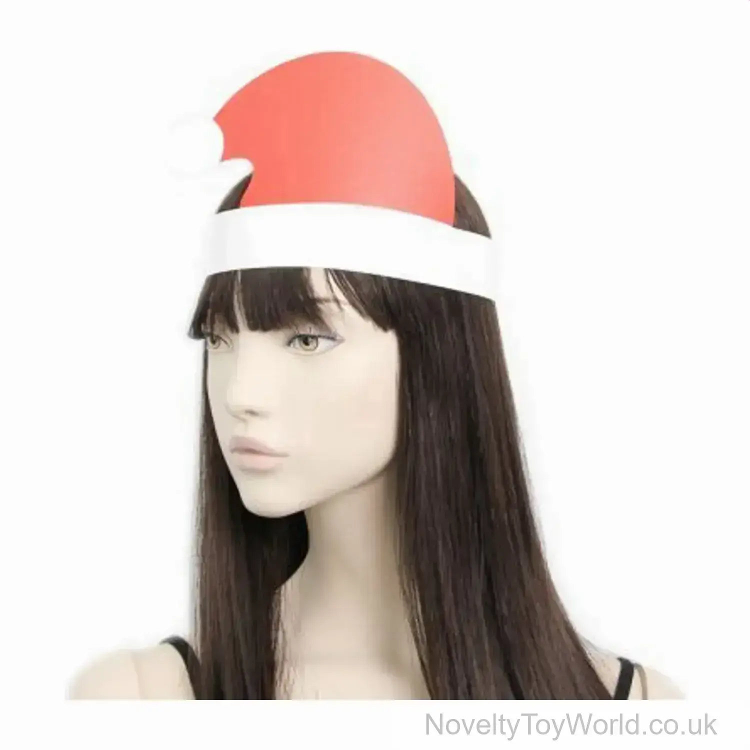 Adjustable Paper Christmas Santa Hat
