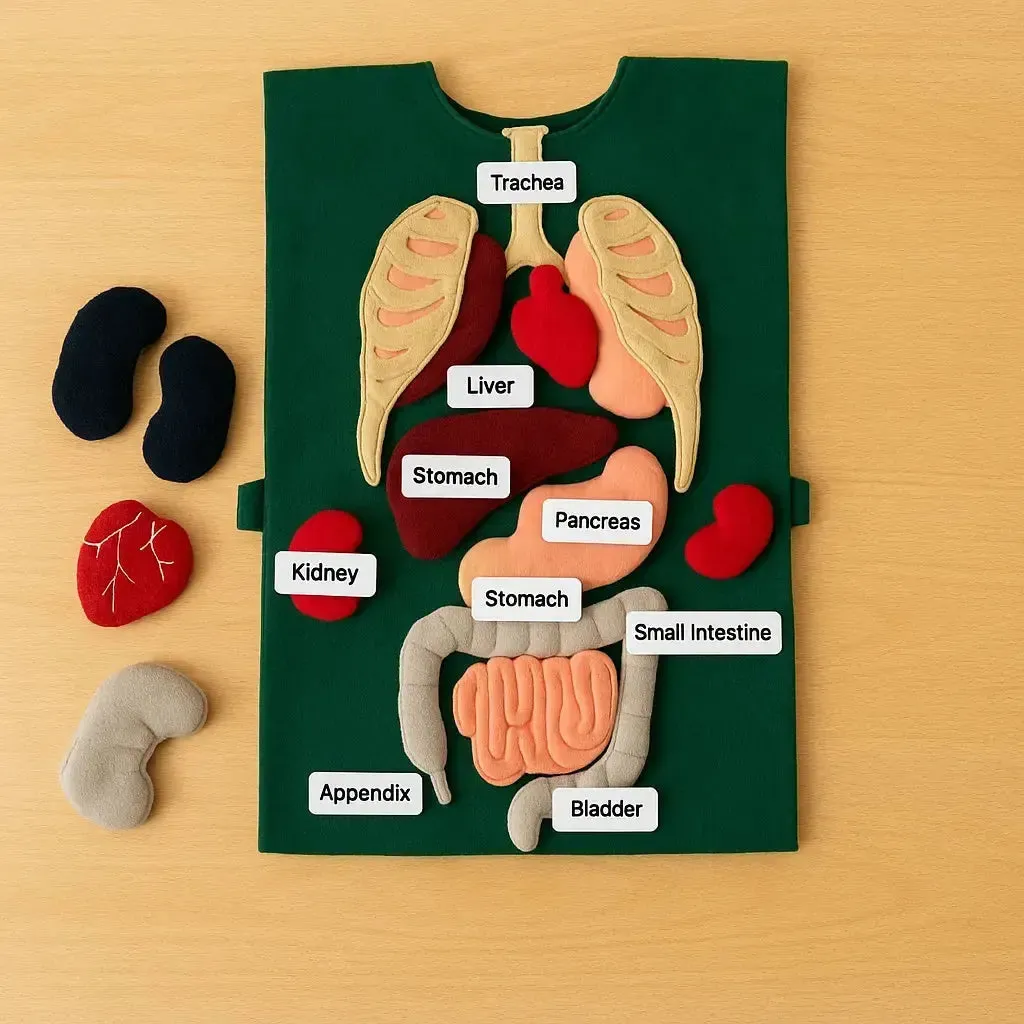 Adult Tunic & Organs Set