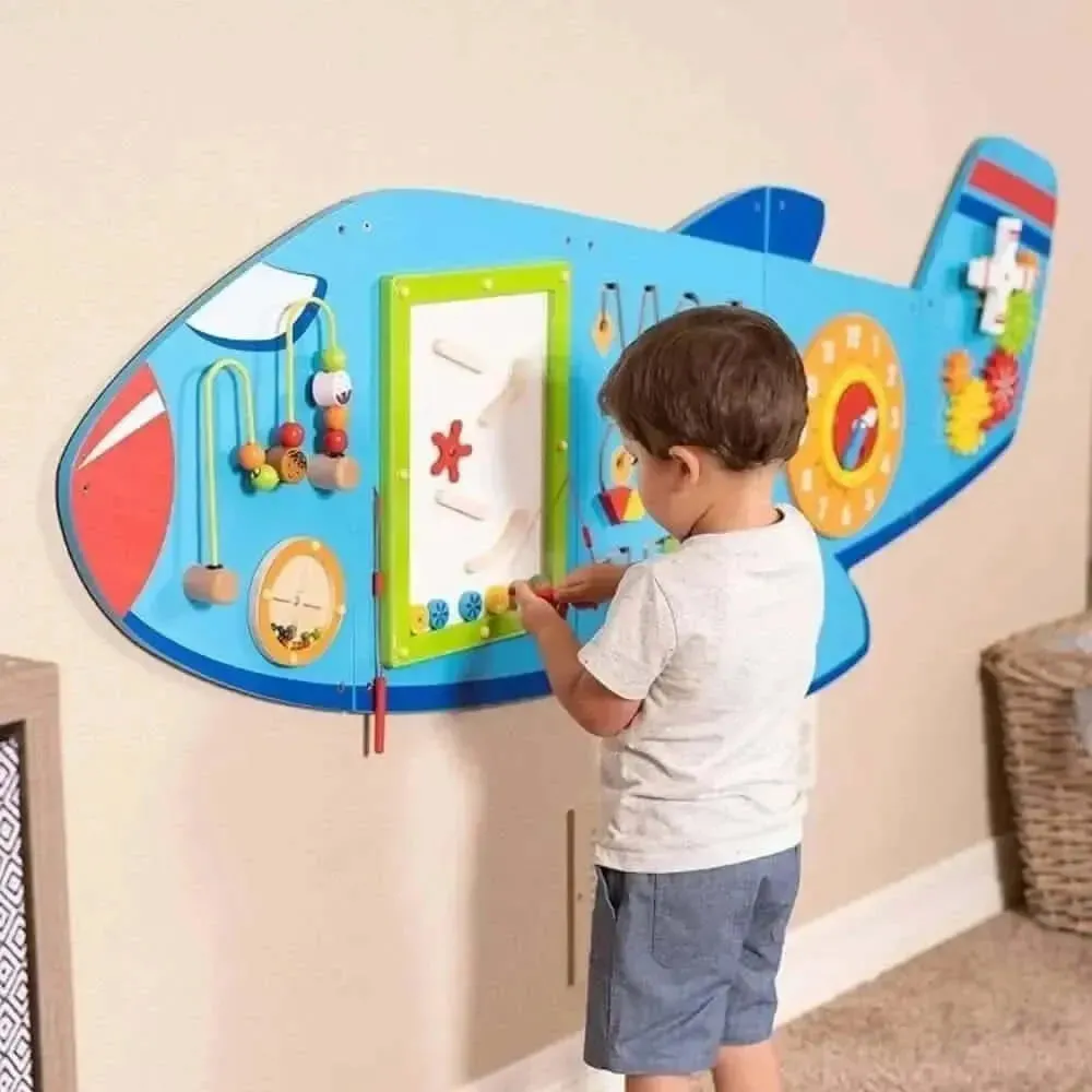 Aeroplane Activity Wall Panel