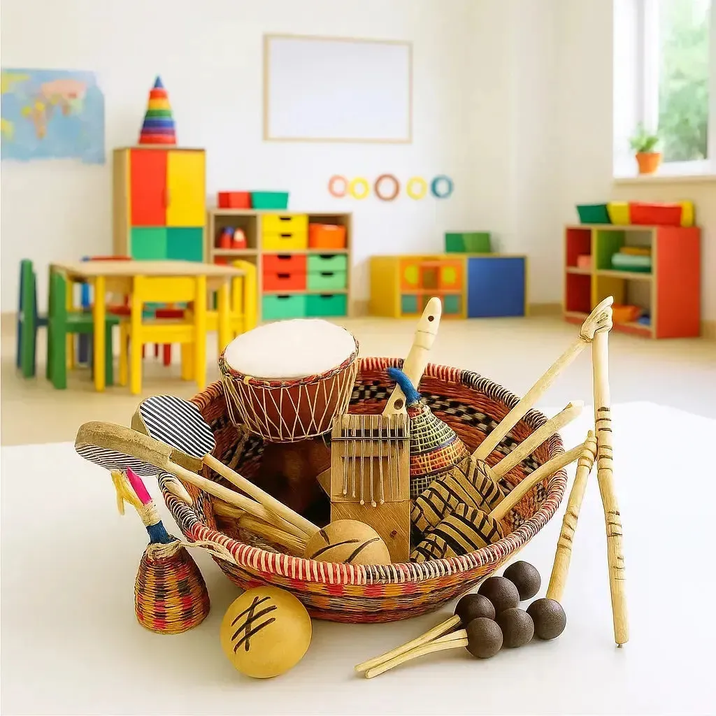 African Music Basket
