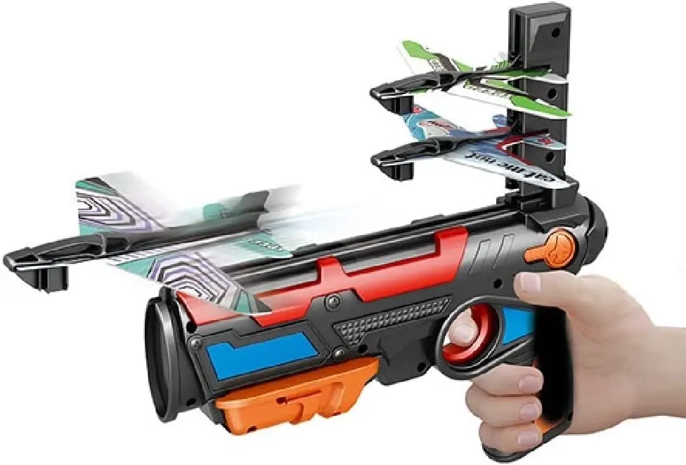 Airplane Launcher Gun With 3 Planes Launcher Toys for Kids