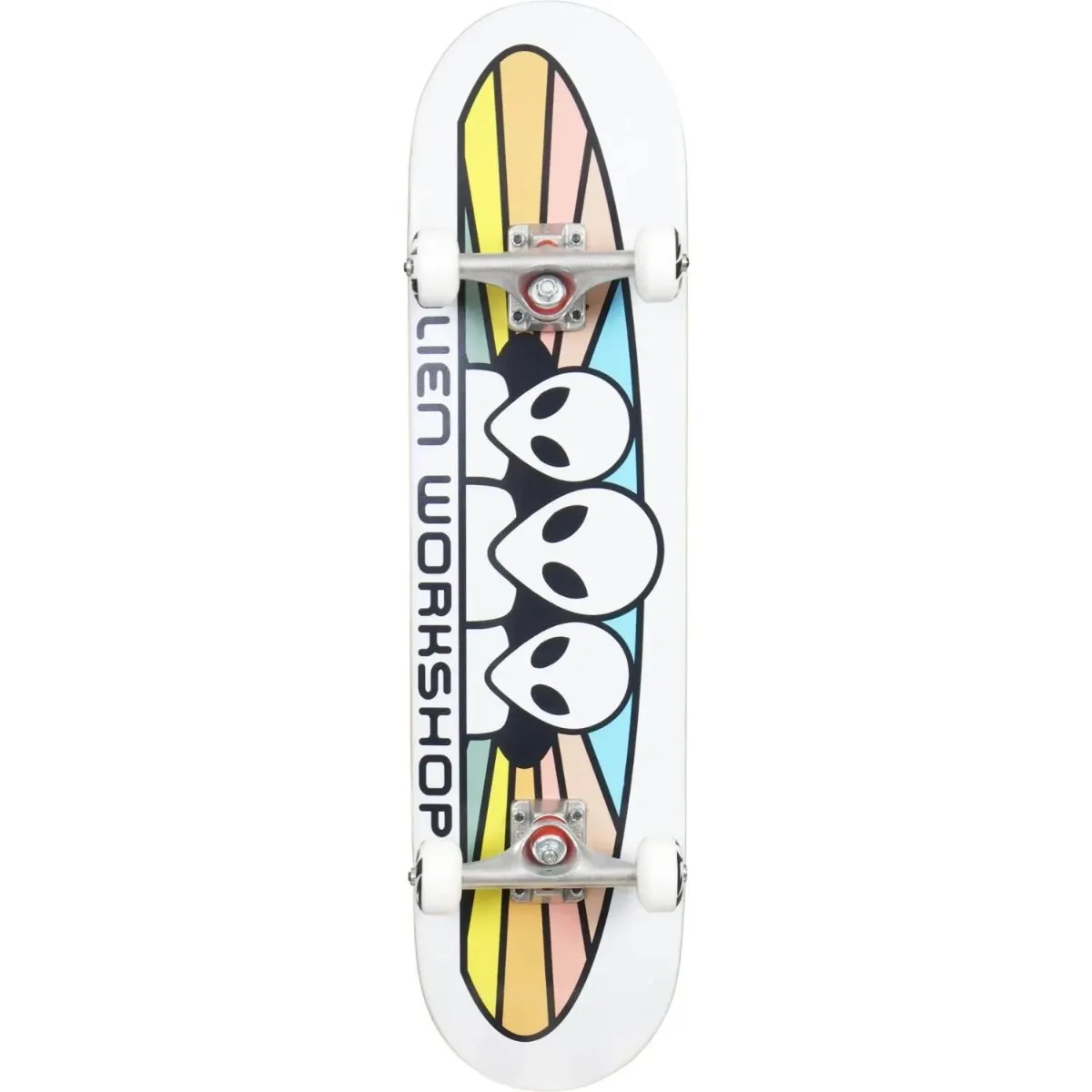 Alien Workshop Spectrum Complete Skateboard - White 8''