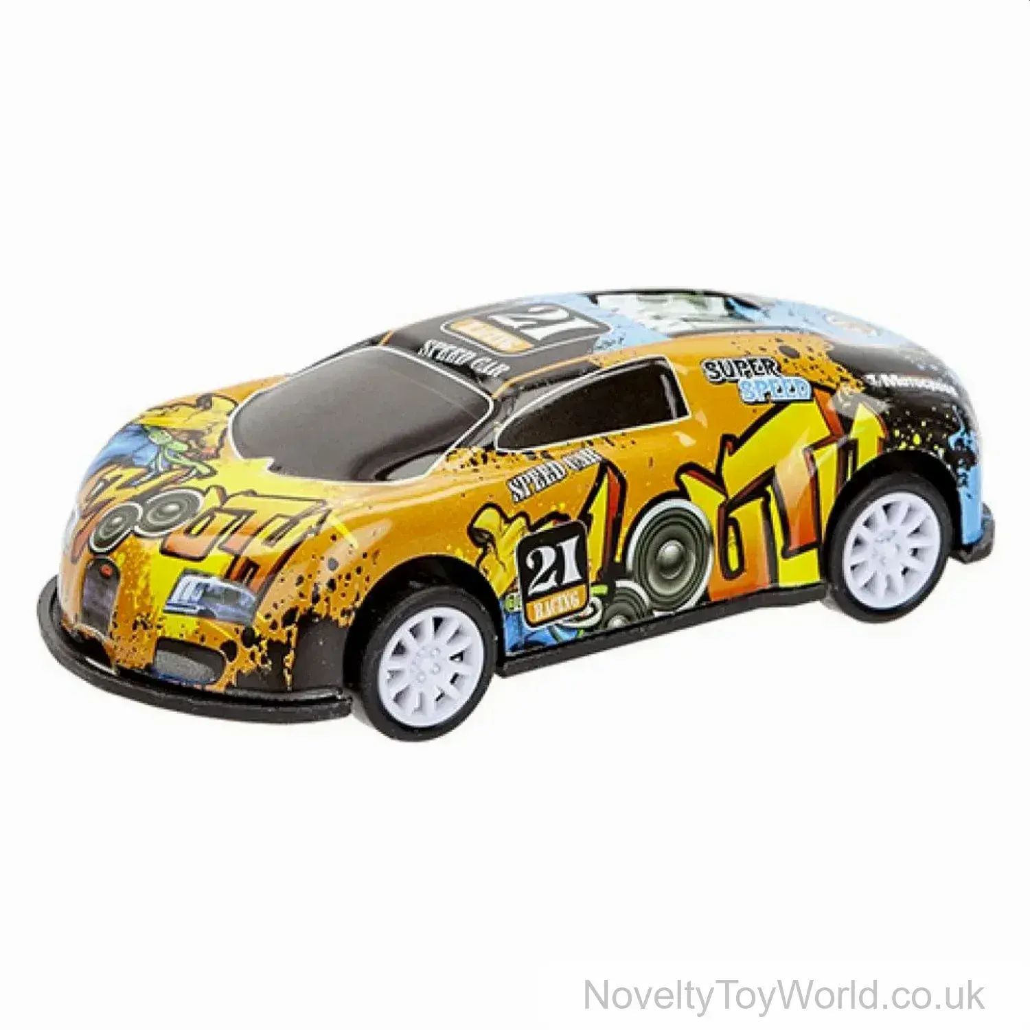 Alloy Metal Pull Back Toy Car Racers (8.5cm)