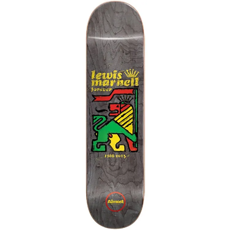 Almost Rasta Lion R7 Skateboard Deck - Lewis 8''