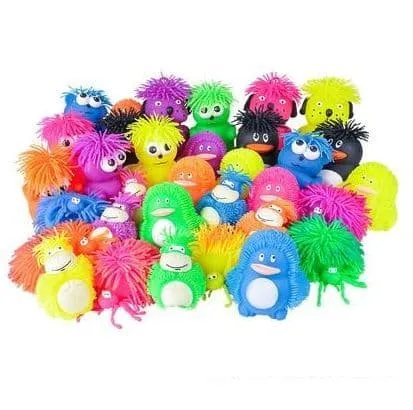 Animal Puffer Ball Characters Assortment (5cm - 8cm)
