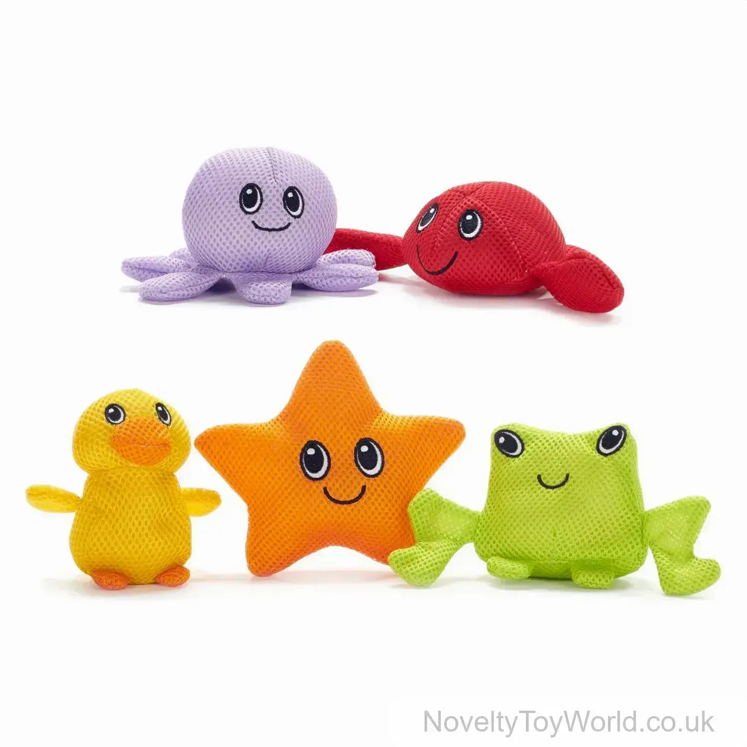 Animal & Sea Soft Plush Toy Assortment (13cm)