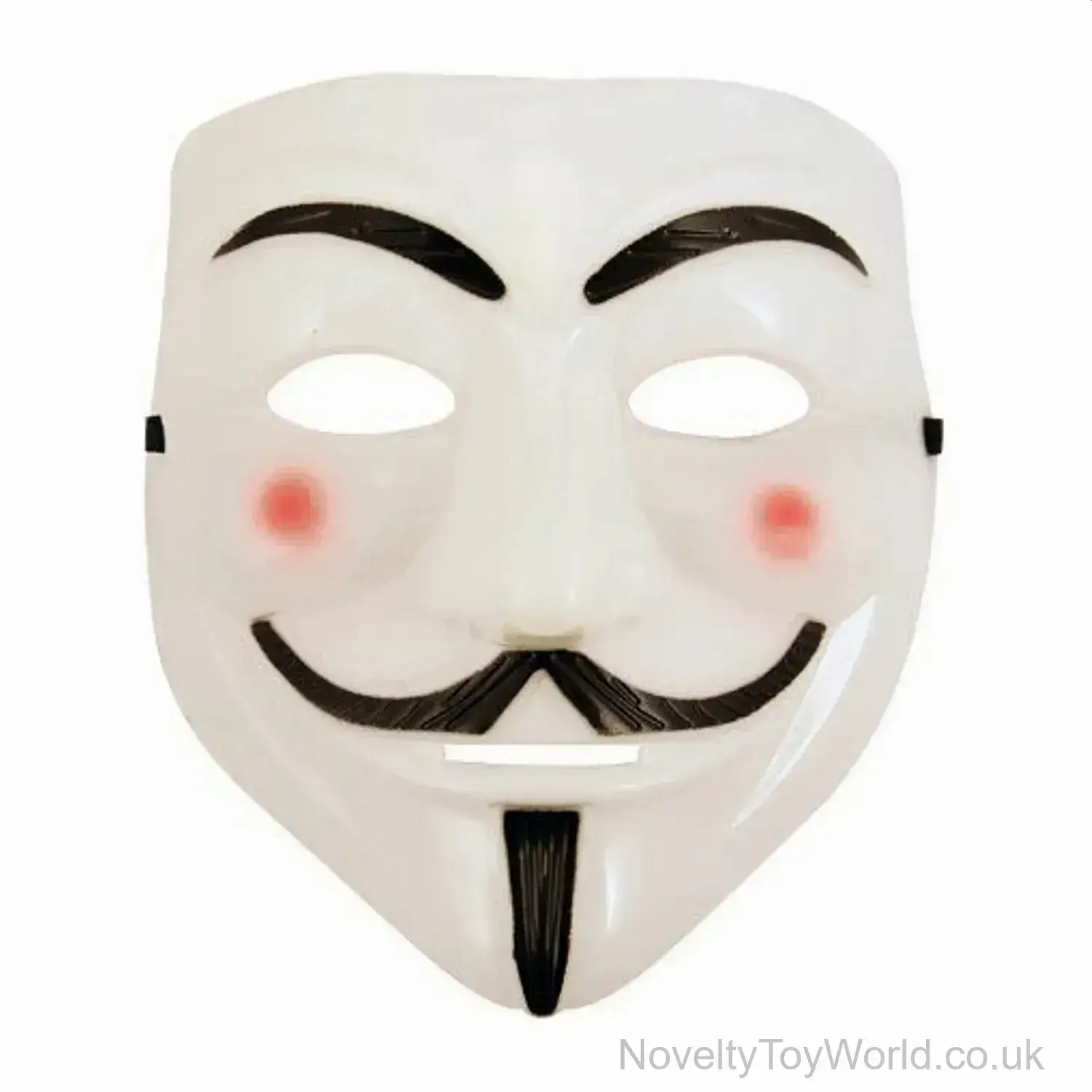 Anonymous Vendetta Style Fancy Dress Face Mask - Adult