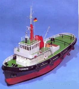 Aeronaut Torben Modern Hamburg Harbour Tug Inc Fittings