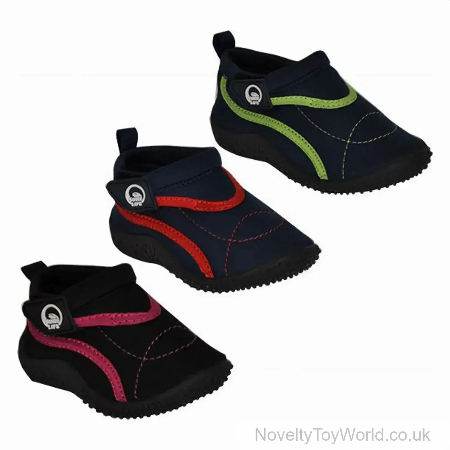 Aqua Pool Shoes for Infants - Velcro Child Size 5-10 UK (22-28 EU)
